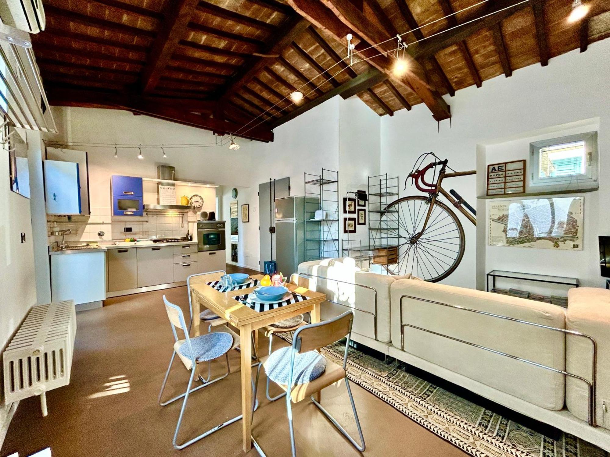 Апартаменти Bright House With Terrace In Santa Croce Флоренція Екстер'єр фото